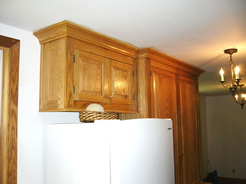 Deep cove crown molding