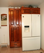 Kitchen additions, red oak