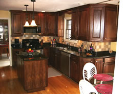 Walnut kitchen