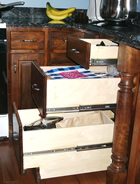 Full-extension drawer slides